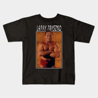 Vintage Wwe Larry Zbyszko Kids T-Shirt